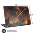 Vincent Hie Fireball Dragon Universal Laptop 16in (13 x 9.4in) Skin